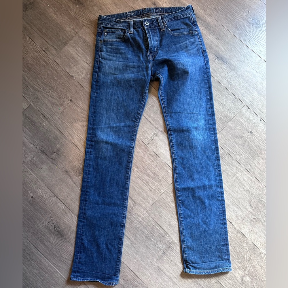 AG Adriano Goldschmied Men’s Dark Blue Skinny Jeans